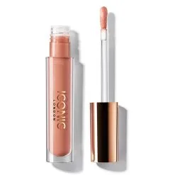 ICONIC London Lip Plumping Gloss Nearly Nude -Soft Taupe