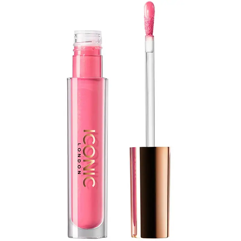 ICONIC London Lip Plumping Gloss Sweet Talk - Bright Candy Pink 3 ICONIC London Lip Plumping Gloss Sweet Talk - Bright Candy Pink