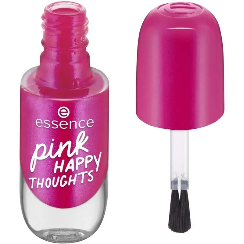 Essence Gel Nail Polish 15 Pink HAPPY THOUGHTS 3 Essence Gel Nail Polish 15 Pink HAPPY THOUGHTS