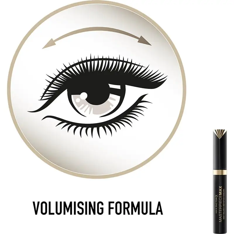 Max Factor Masterpiece Max Mascara Mascara N°02 Black/Brown 3 Max Factor Masterpiece Max Mascara Mascara N°02 Black/Brown