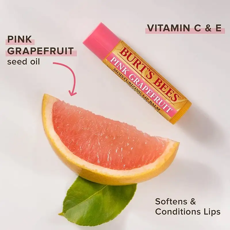 Burt's Bees Burt's Bees Lip Balm Pink Grapefruit 4,25g 3 Burt's Bees Burt's Bees Lip Balm Pink Grapefruit 4,25g