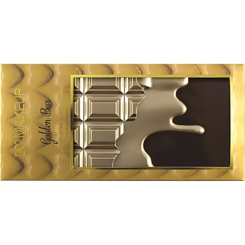 Makeup Revolution I Heart Makeup Golden Bar 16 Eyeshadows 3 Makeup Revolution I Heart Makeup Golden Bar 16 Eyeshadows