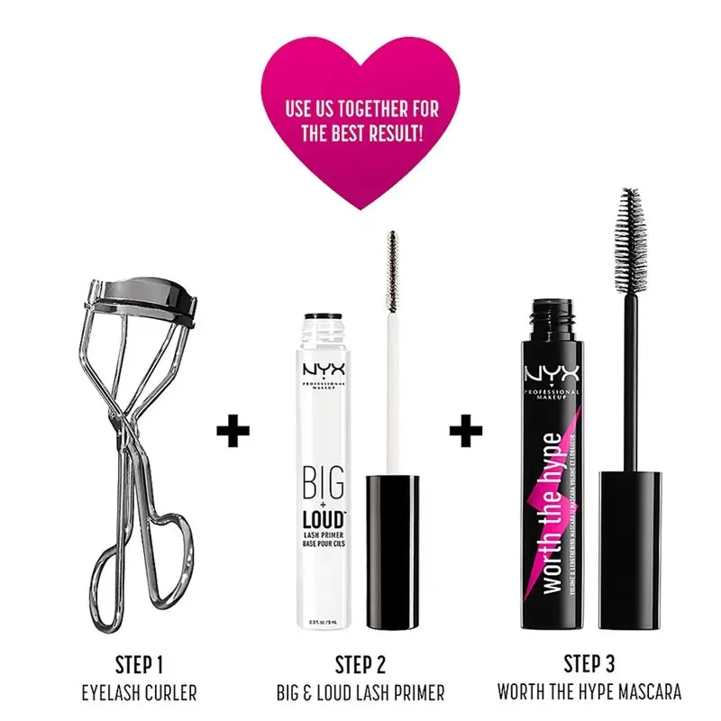 NYX Professional Makeup Worth The Hype Mascara 7 Ml 3 NYX Professional Makeup Worth The Hype Mascara 7 Ml