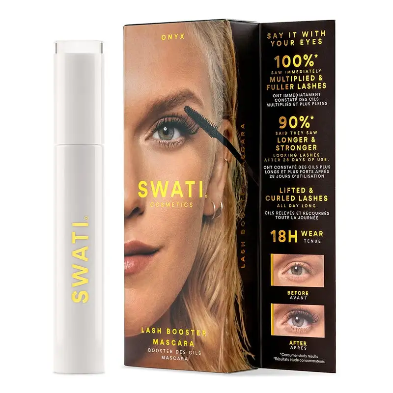SWATI Cosmetics Lash Booster Mascara Onyx 10,6 Ml 3 SWATI Cosmetics Lash Booster Mascara Onyx 10,6 Ml