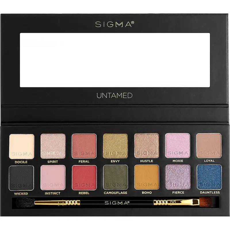 Sigma Beauty Untamed Eyeshadow Palette 4 Sigma Beauty Untamed Eyeshadow Palette - Bilde 2