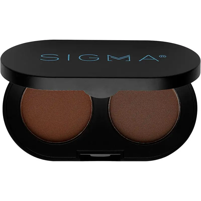 Sigma Beauty Color + Shape Brow Powder Duo Dark 3 Sigma Beauty Color + Shape Brow Powder Duo Dark