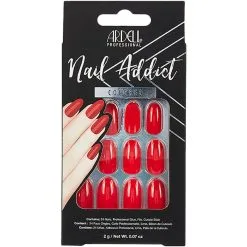 Ardell Nail Addict Colored Cherry Red 7 Ardell Nail Addict Colored Cherry Red -Øyne butikk P 100985