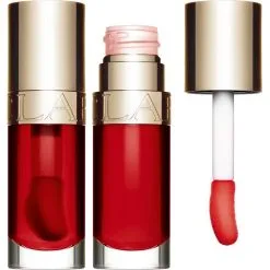 Clarins Lip Comfort Oil 08 Strawberry 9 Clarins Lip Comfort Oil 08 Strawberry -Øyne butikk P 101768