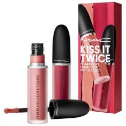 MAC Cosmetics Kiss It Twice Powder Kiss Liquid Duo: Best Sellers 5 MAC Cosmetics Kiss It Twice Powder Kiss Liquid Duo: Best Sellers -Øyne butikk P 105999
