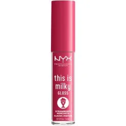 NYX Professional Makeup This Is Milky Gloss Lip Gloss Strawberry Horchata 10 -Øyne butikk P 109862
