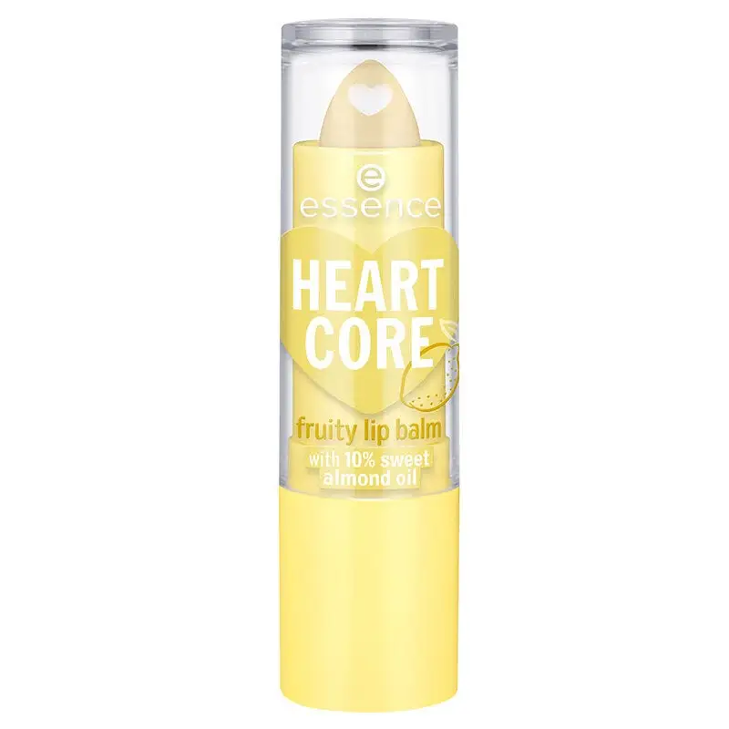 Essence Heart Core Fruity Lip Balm 04 Lucky Lemon 3 Essence Heart Core Fruity Lip Balm 04 Lucky Lemon