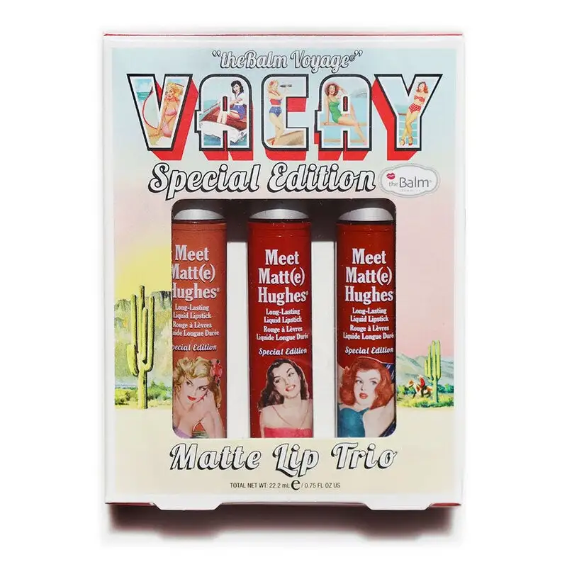 The Balm Voyage Vacay Matte Lip Trio 4 The Balm Voyage Vacay Matte Lip Trio - Bilde 2