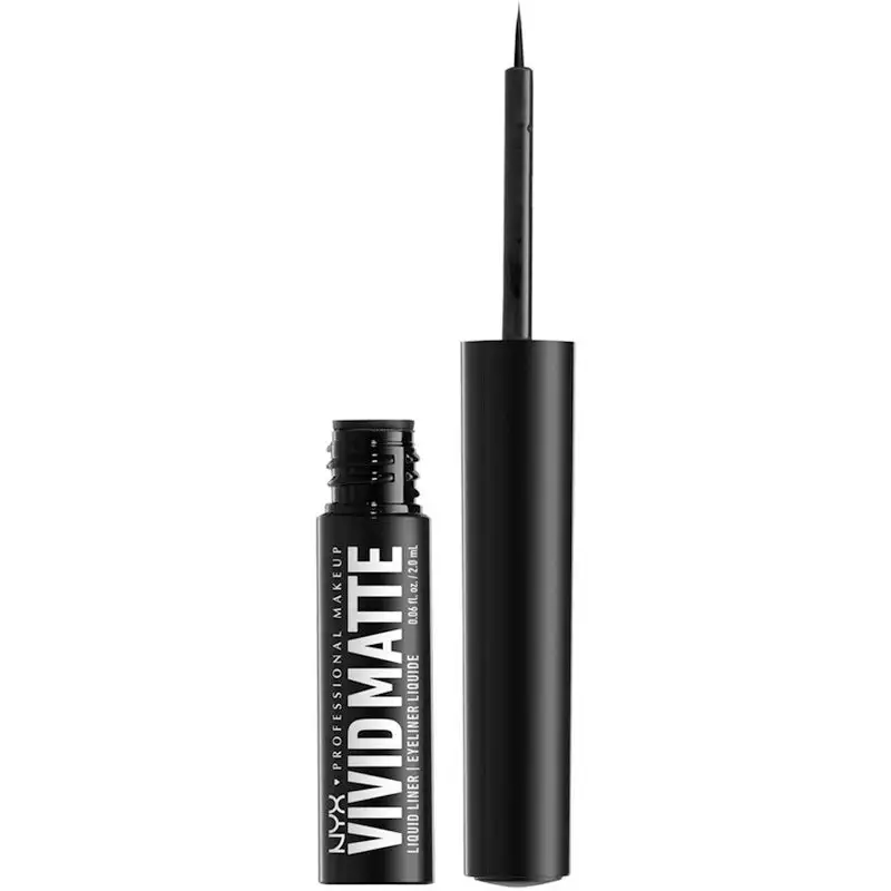 NYX Professional Makeup Vivid Matte Liquid Liner Black 01 6 NYX Professional Makeup Vivid Matte Liquid Liner Black 01 - Bilde 4