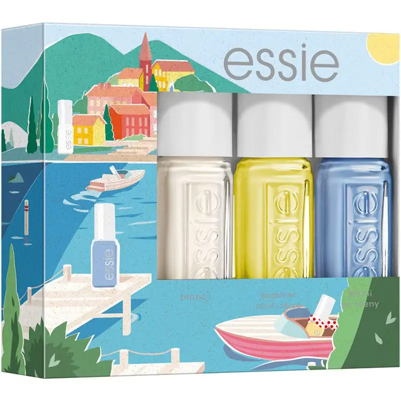 Essie Summer Mini Trio Kit 2 Under The Sun Blanc 15 Ml 3 Essie Summer Mini Trio Kit 2 Under The Sun Blanc 15 Ml