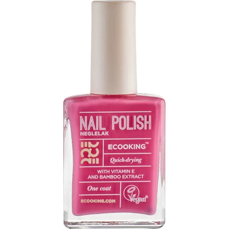 Ecooking Nail Polish Pink 4 Ecooking Nail Polish Pink - Bilde 2