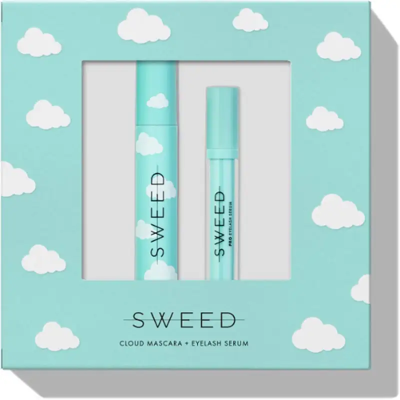 Sweed Cloud Mascara + Eyelash Growth Serum Transparant/Black 3 Sweed Cloud Mascara + Eyelash Growth Serum Transparant/Black