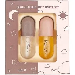 Derol Day & Night Lip Plumper Duo Set 11 Ml -Øyne butikk P 115535