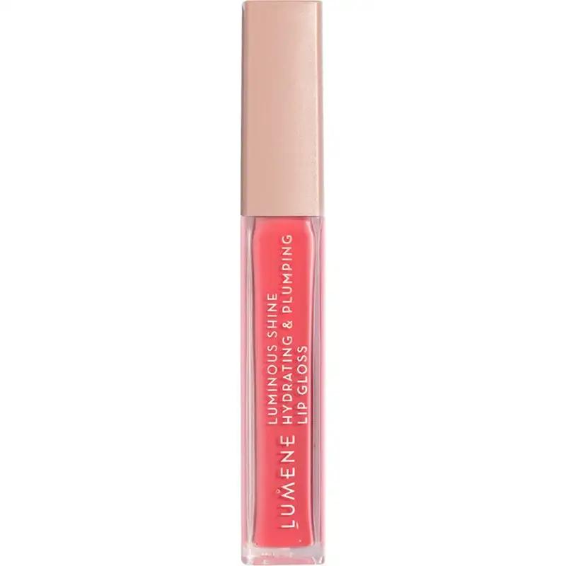 Lumene Luminous Shine Hydrating & Plumping Lip Gloss 4 Peach Pink 5 Lumene Luminous Shine Hydrating & Plumping Lip Gloss 4 Peach Pink - Bilde 3