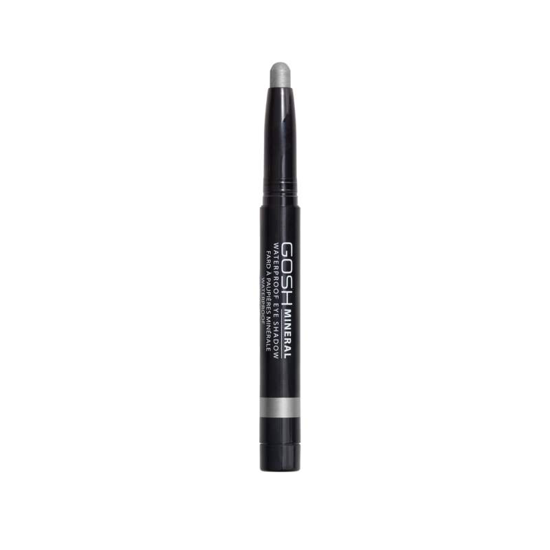 GOSH Mineral Waterproof Eye Shadow Metallic Grey 006 4 GOSH Mineral Waterproof Eye Shadow Metallic Grey 006 - Bilde 2