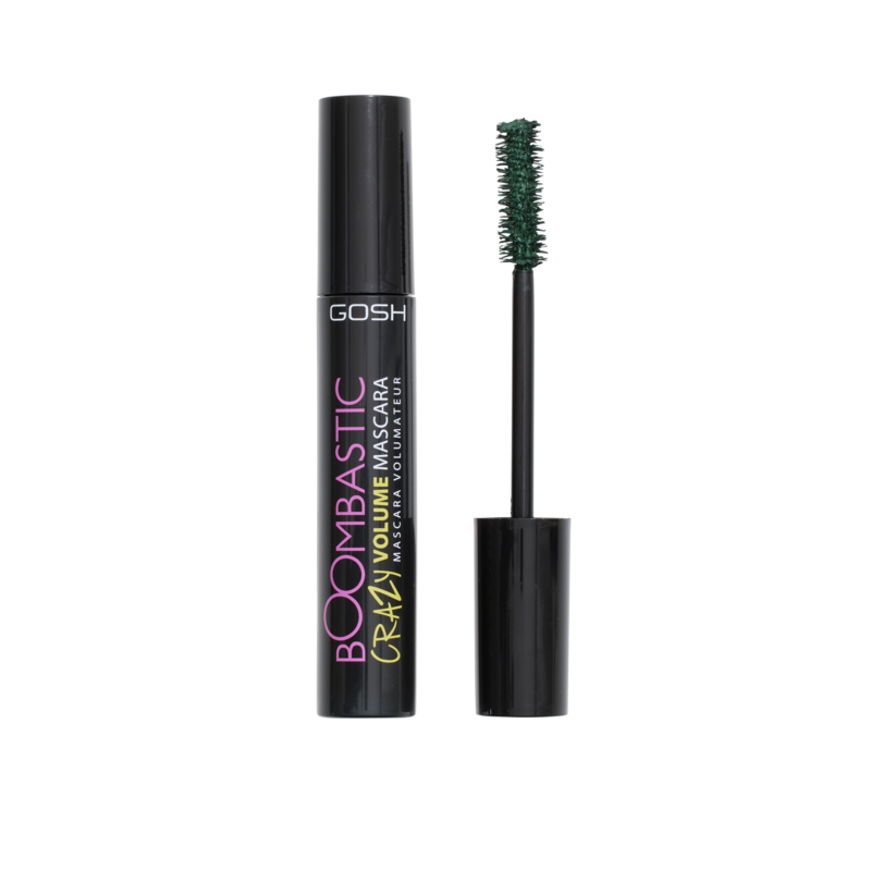 GOSH Boombastic Crazy Mascara Olive Green 003 3 GOSH Boombastic Crazy Mascara Olive Green 003