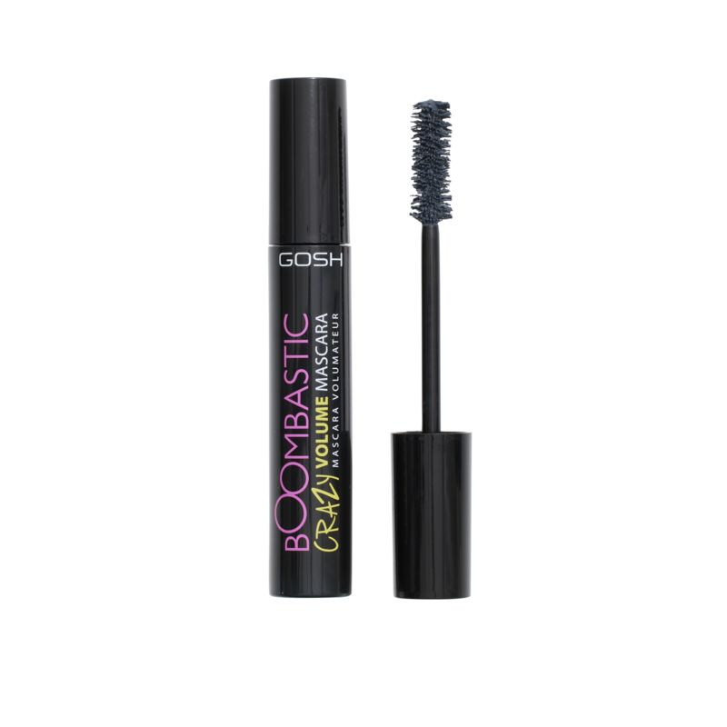 GOSH Boombastic Crazy Mascara Classic Grey 004 4 GOSH Boombastic Crazy Mascara Classic Grey 004 - Bilde 2