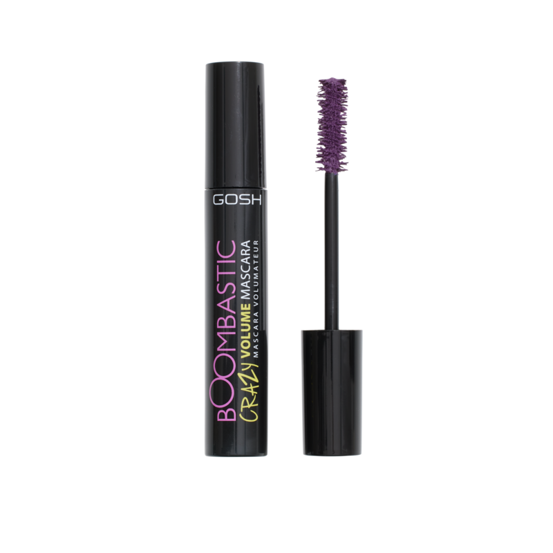 GOSH Boombastic Crazy Mascara Dusty Violet 006 4 GOSH Boombastic Crazy Mascara Dusty Violet 006 - Bilde 2