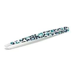 Tweezerman Slant Tweezer Leopard Print -Øyne butikk P 45942
