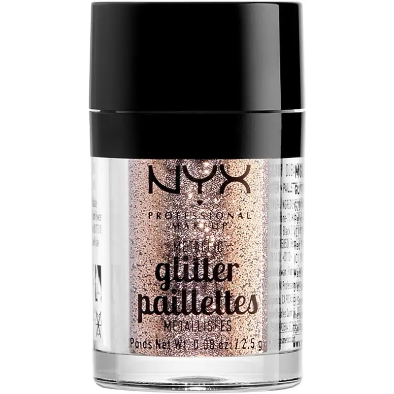 NYX Professional Makeup Metallic Glitter Goldstone 6 NYX Professional Makeup Metallic Glitter Goldstone - Bilde 4