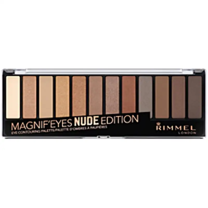Rimmel London Magnifeyes Eyeshadow Palette 001 Nude Edition 14 G 5 Rimmel London Magnifeyes Eyeshadow Palette 001 Nude Edition 14 G - Bilde 3