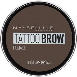 Maybelline Tattoo Brow Pomade Pot Dark Brown 7 Maybelline Tattoo Brow Pomade Pot Dark Brown -Øyne butikk P 55251