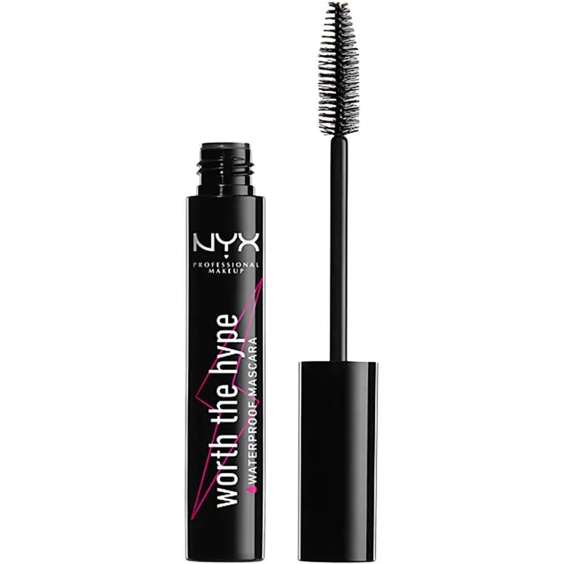 NYX Professional Makeup Worth The Hype Color Waterproof Mascara Black 7 Ml 4 NYX Professional Makeup Worth The Hype Color Waterproof Mascara Black 7 Ml - Bilde 2