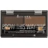 Rimmel London Brow This Way Eyebrow Powder Kit 003 Dark Brown -Øyne butikk P 82309
