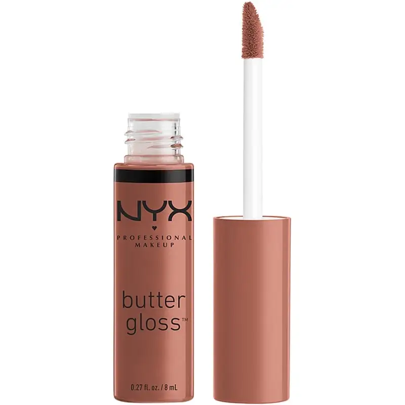 NYX Professional Makeup Butter Lip Gloss Bit Of Honey 3 NYX Professional Makeup Butter Lip Gloss Bit Of Honey