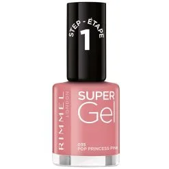 Rimmel London Super Gel Nail Polish 035 Pop Princess Pink 12 Ml