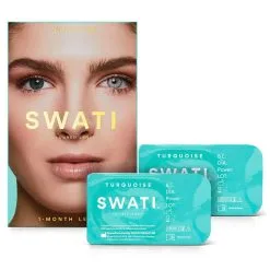 SWATI Cosmetics Turquoise 1 Month 2 St -Øyne butikk P 87998