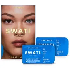 SWATI Cosmetics Sapphire 1 Month 2 St -Øyne butikk P 88003