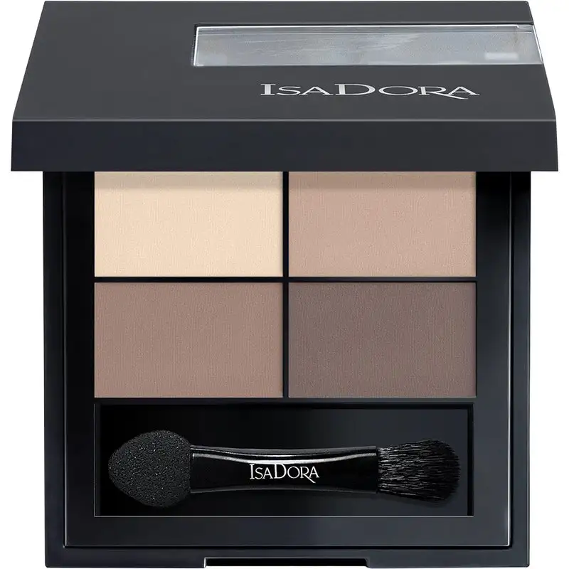 IsaDora Eye Shadow Quartet Muddy Nudes 5 IsaDora Eye Shadow Quartet Muddy Nudes - Bilde 3