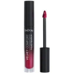IsaDora Velvet Comfort Liquid Lipstick Drama Pink -Øyne butikk P 89298