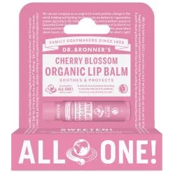 Dr. Bronner's Dr. Bronner's Cherry Blossom Organic Lip Balm Hang Pack