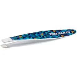 Tweezerman Mini Slant Tweezer Blue Mosaic -Øyne butikk P 90061
