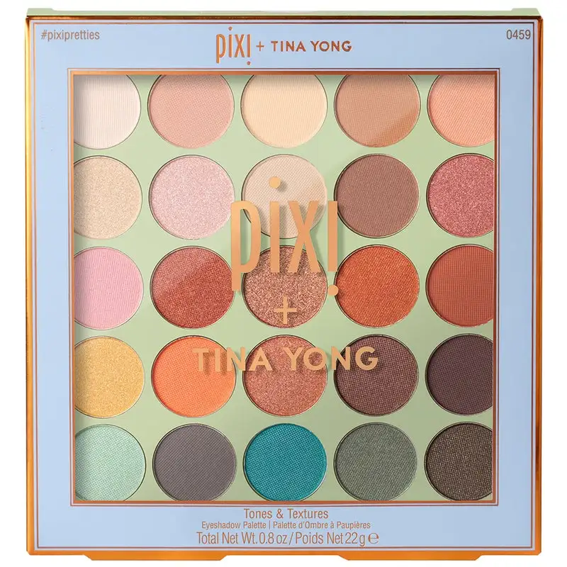 Pixi Pixi + Tina Yong Tones & Texture Eyeshadow Palette 22 G 5 Pixi Pixi + Tina Yong Tones & Texture Eyeshadow Palette 22 G - Bilde 3