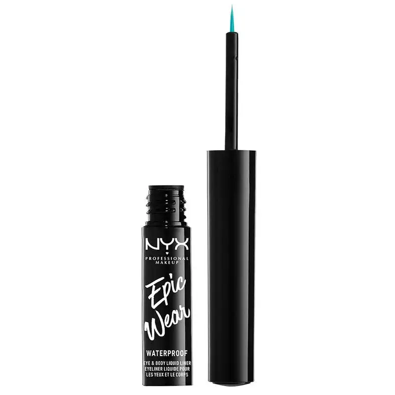 NYX Professional Makeup Epic Wear Metallic Liquid Liner Teal Metal 6 NYX Professional Makeup Epic Wear Metallic Liquid Liner Teal Metal - Bilde 4