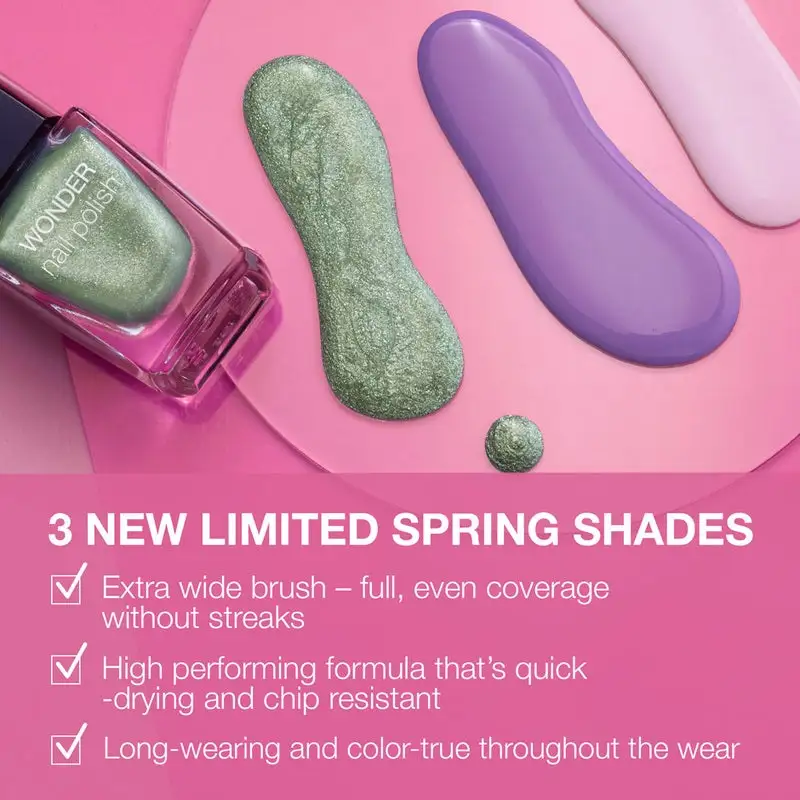 IsaDora Wonder Nail Polish Ethereal Pink 6 IsaDora Wonder Nail Polish Ethereal Pink - Bilde 4