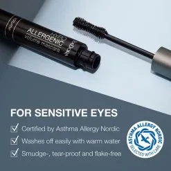 IsaDora Hypo-Allergenic Volume Mascara Black 10 Ml -Øyne butikk W 108847