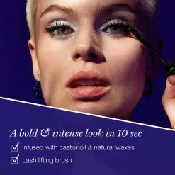 IsaDora 10 Sec High Impact Lift & Curl Mascara 31 Intense Black 9 Ml -Øyne butikk W 112595