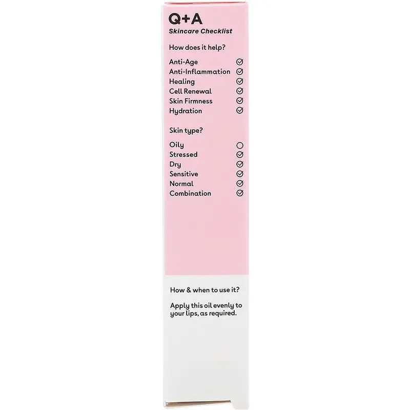 Q+A Liquorice Lip Oil 15 Ml 4 Q+A Liquorice Lip Oil 15 Ml - Bilde 2