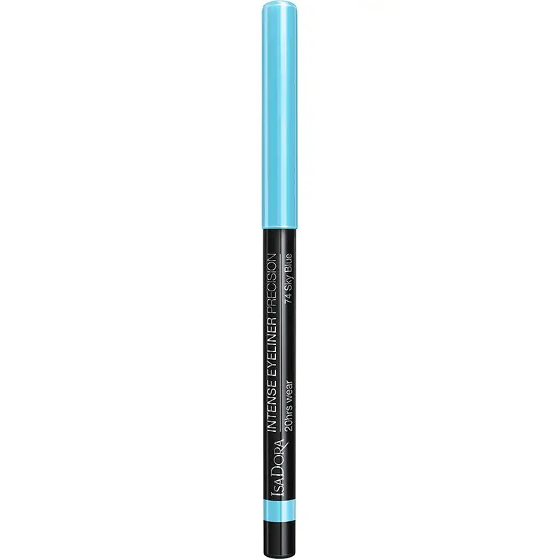 IsaDora Intense Eyeliner Precision 74 Sky Blue 4 IsaDora Intense Eyeliner Precision 74 Sky Blue - Bilde 2