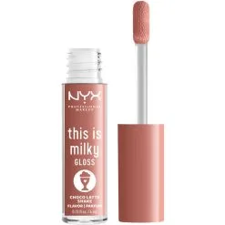 NYX Professional Makeup This Is Milky Gloss Lip Gloss Choco Latte Shake 19 7 NYX Professional Makeup This Is Milky Gloss Lip Gloss Choco Latte Shake 19 -Øyne butikk X 109856