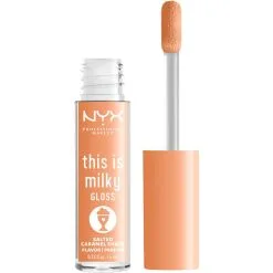 NYX Professional Makeup This Is Milky Gloss Lip Gloss Salted Caramel Shake 18 7 NYX Professional Makeup This Is Milky Gloss Lip Gloss Salted Caramel Shake 18 -Øyne butikk X 109861