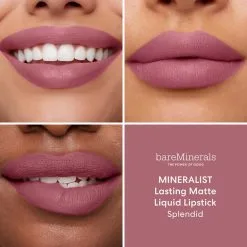 BareMinerals Mineralist Lasting Matte Liquid Lipstick Splendid -Øyne butikk X 111471
